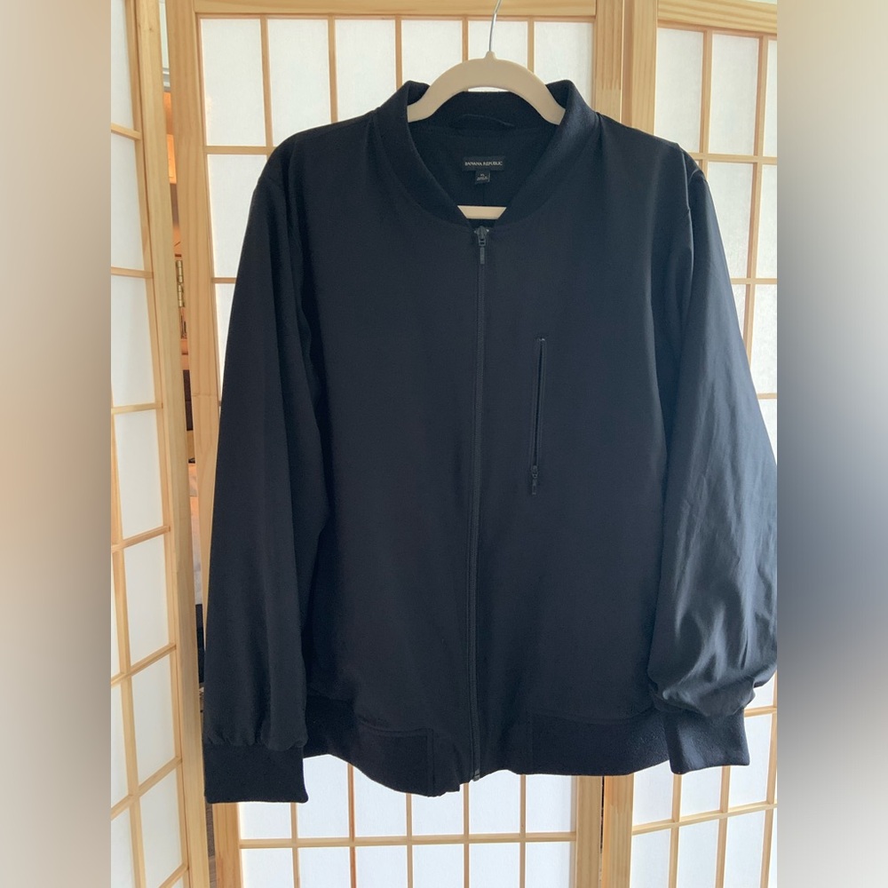 Banana republic black bomber - Picture 2 of 5
